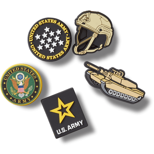 US Army 5 Pack 2 Jibbitz™ charms | Crocs discount