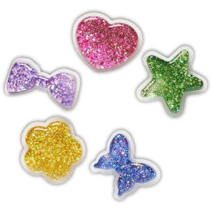 UV Changing Squish 5 Pack Jibbitz™ charms | Crocs for sale
