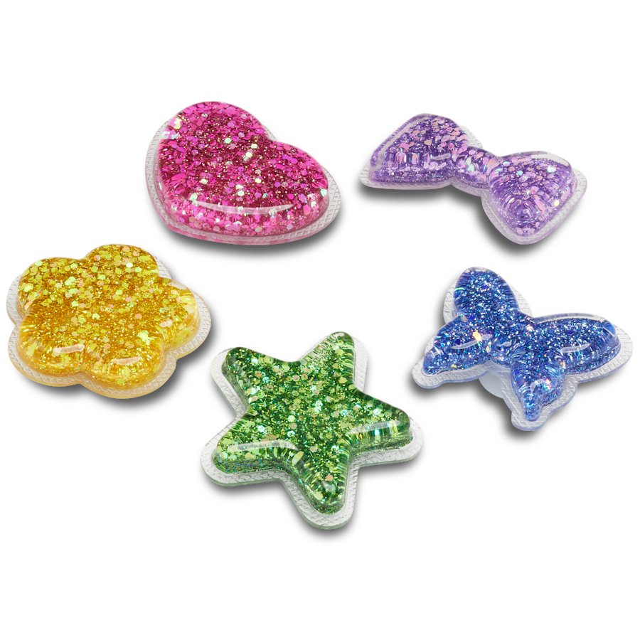UV Changing Squish 5 Pack Jibbitz™ charms | Crocs for sale