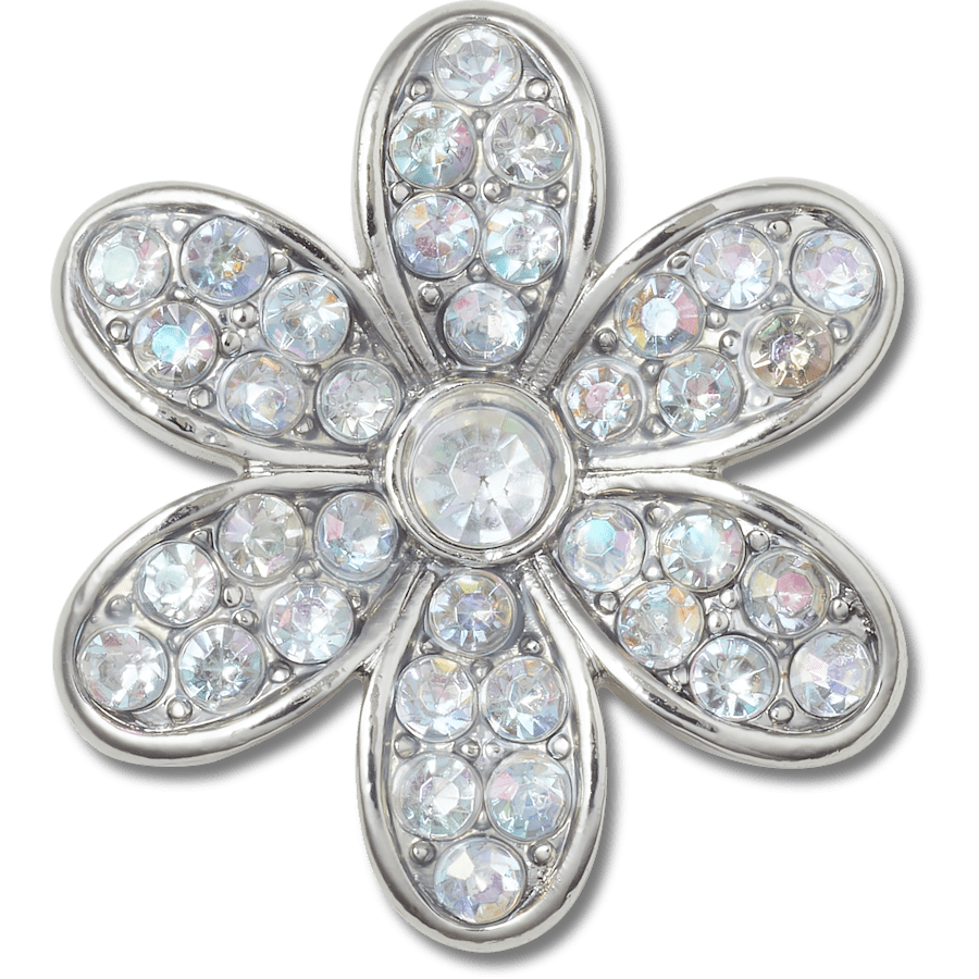 Silver Mnchrm Daisy 1 Jibbitz™ charms | Crocs online