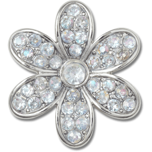 Silver Mnchrm Daisy 1 Jibbitz™ charms | Crocs online