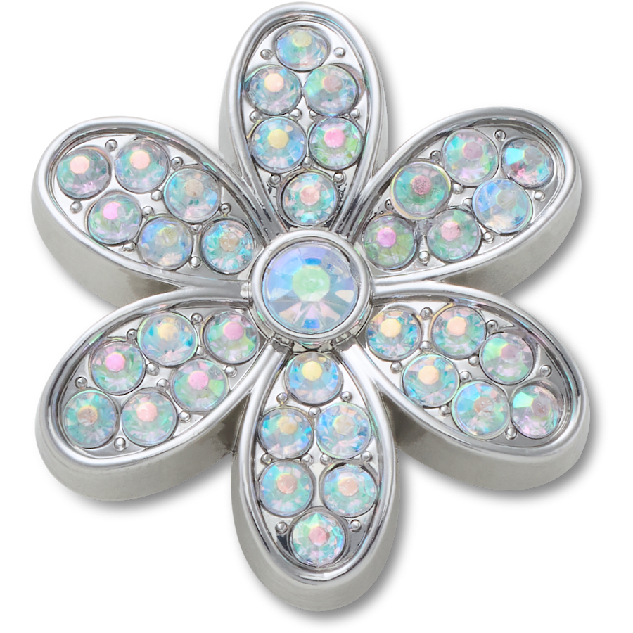 Silver Mnchrm Daisy 1 Jibbitz™ charms | Crocs online