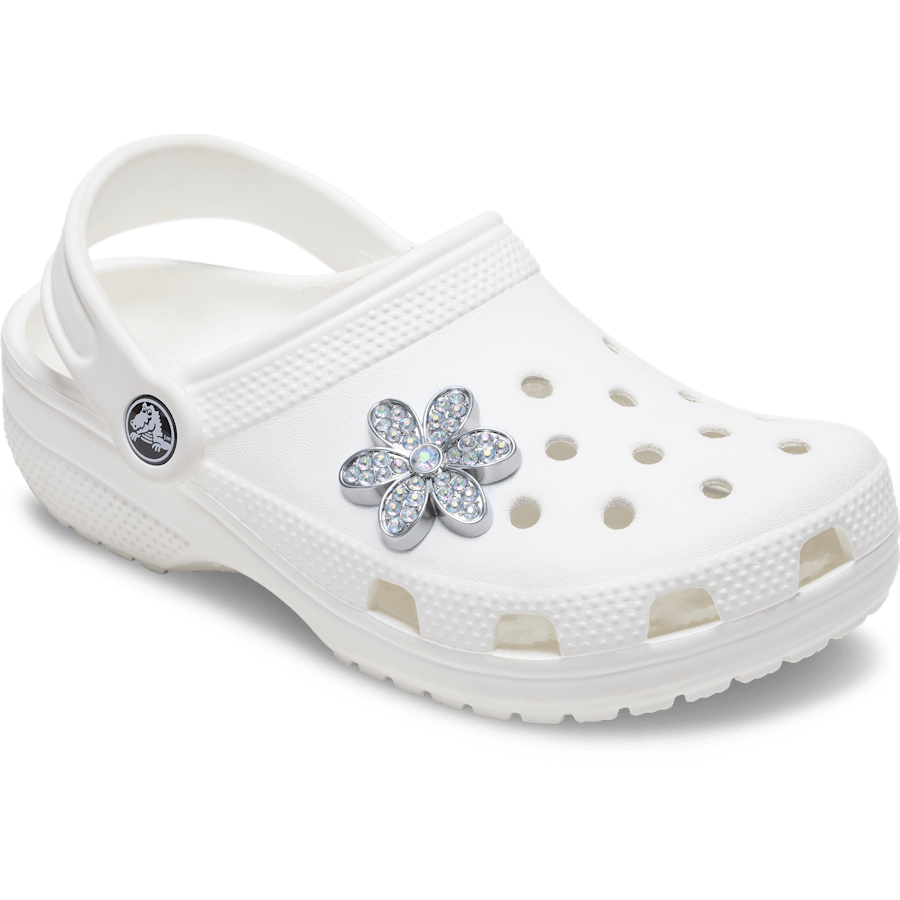 Silver Mnchrm Daisy 1 Jibbitz™ charms | Crocs online