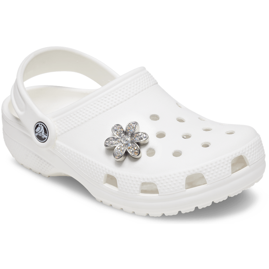 Silver Mnchrm Daisy 1 Jibbitz™ charms | Crocs online