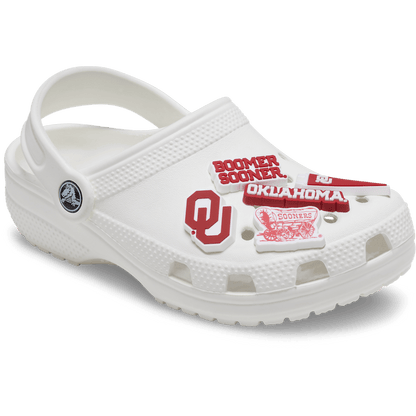 Univ of Oklahoma 5 Pack Jibbitz™ charms | Crocs outlet