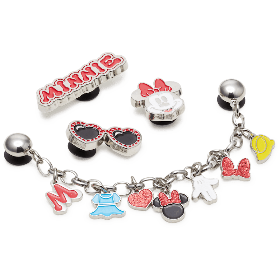 Minnie Mouse 5 Pack Jibbitz™ charms | Crocs for sale