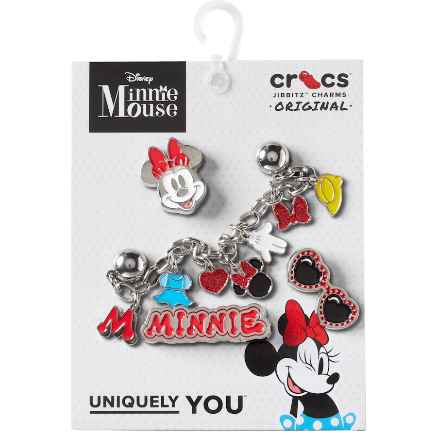 Minnie Mouse 5 Pack Jibbitz™ charms | Crocs for sale