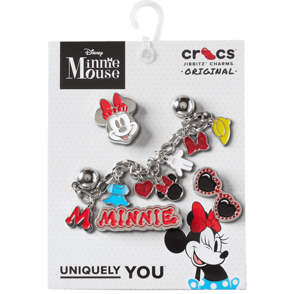 Minnie Mouse 5 Pack Jibbitz™ charms | Crocs for sale