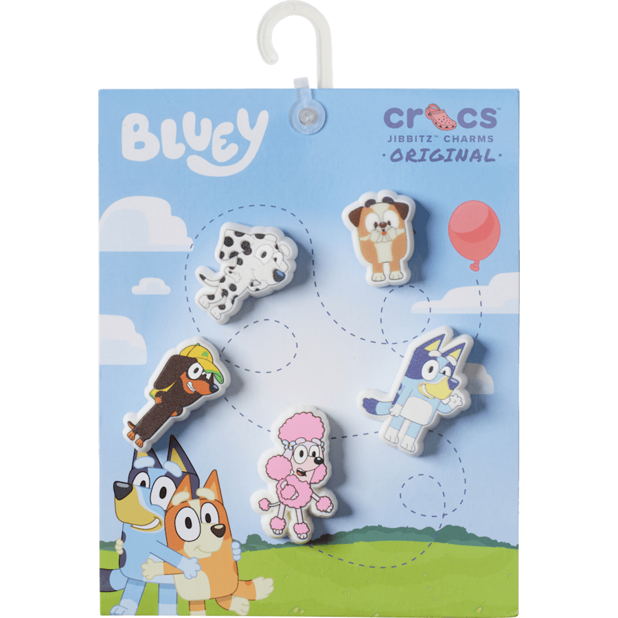Bluey 5Pack Jibbitz™ charms | Crocs on sale