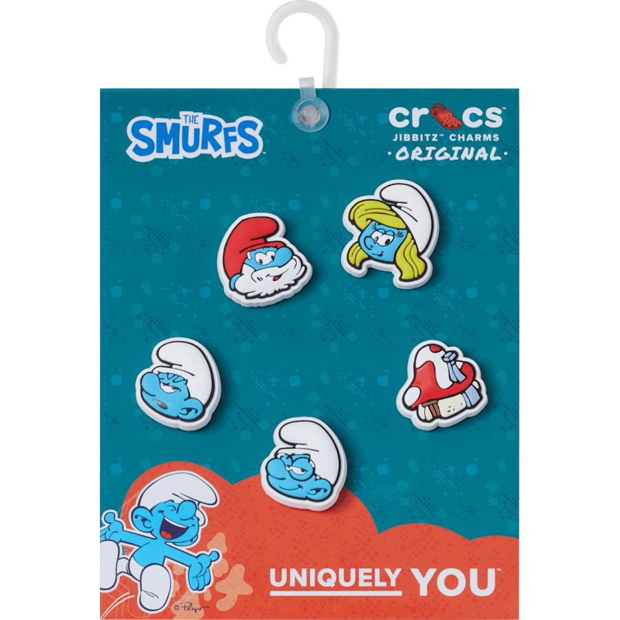 Smurfs 5 Pack Jibbitz™ charms | Crocs for sale