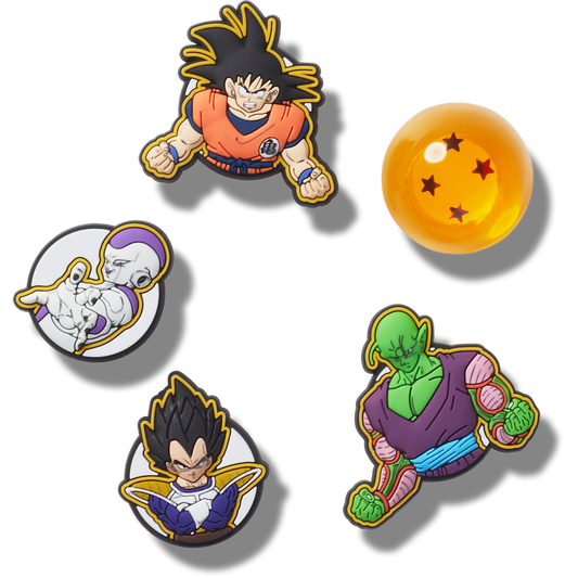 Dragon Ball Z 5 Pack Jibbitz™ charms | Crocs sale