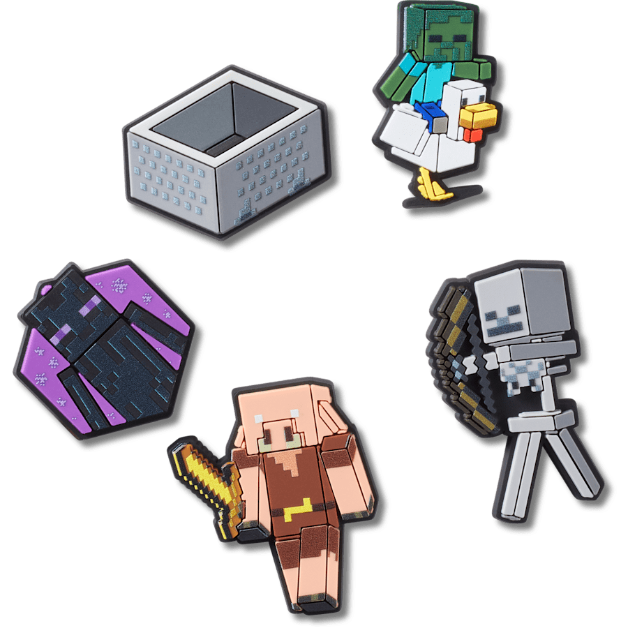 Minecraft 5 Pack Jibbitz™ charms | Crocs online