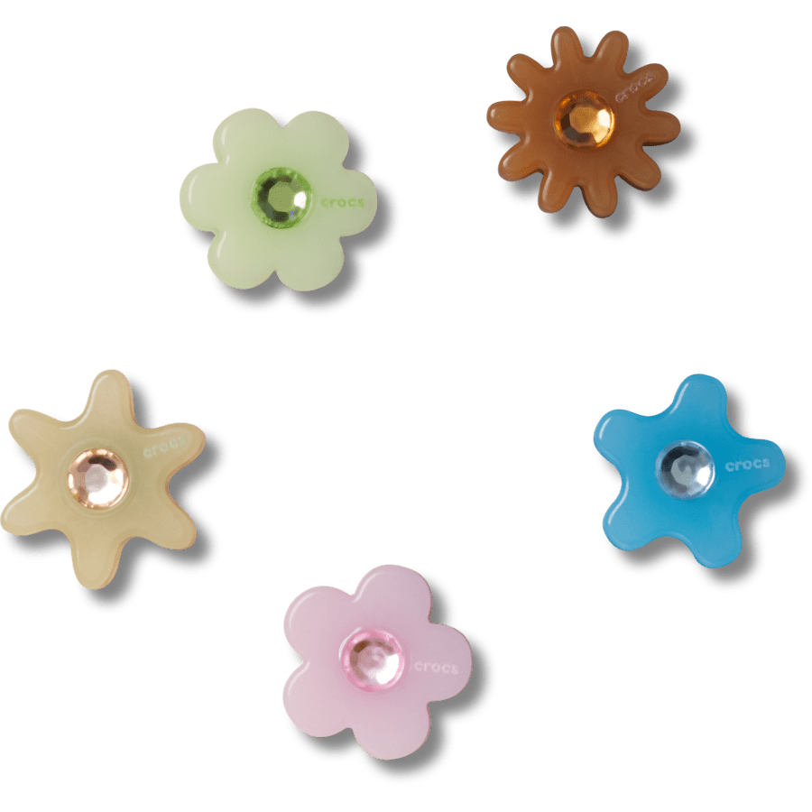 Enlighten Flower 5 Pack Jibbitz™ charms | Crocs for sale
