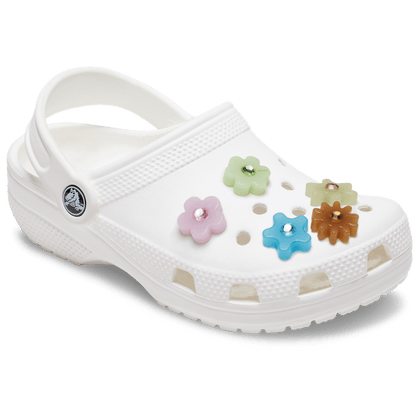 Enlighten Flower 5 Pack Jibbitz™ charms | Crocs for sale