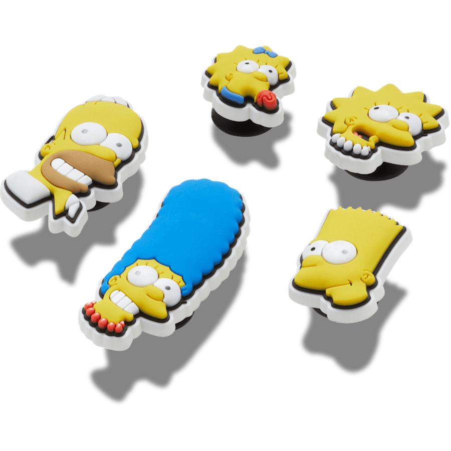 The Simpsons 5 Pack Jibbitz™ charms | Crocs US