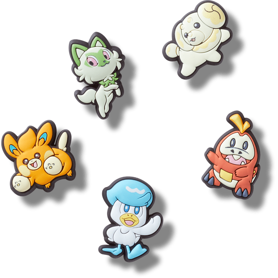 Pokemon Paldea 5 Pack Jibbitz™ charms | Crocs near me