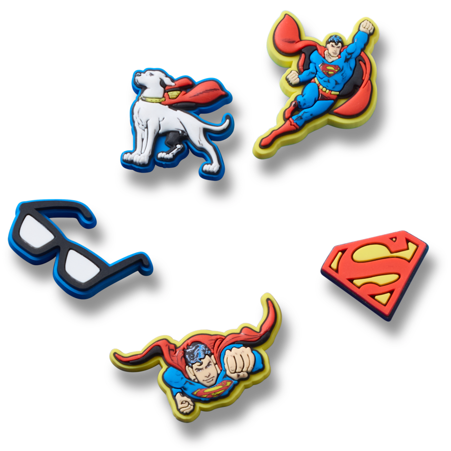 Superman 5 Pck Jibbitz™ charms | Crocs sale