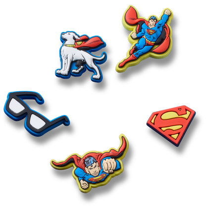 Superman 5 Pck Jibbitz™ charms | Crocs sale