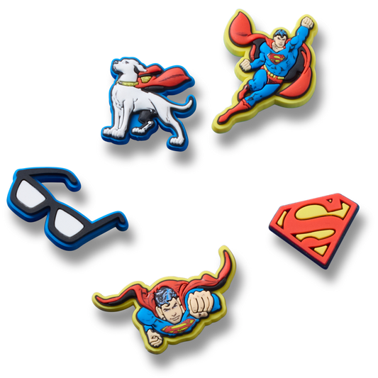 Superman 5 Pck Jibbitz™ charms | Crocs sale