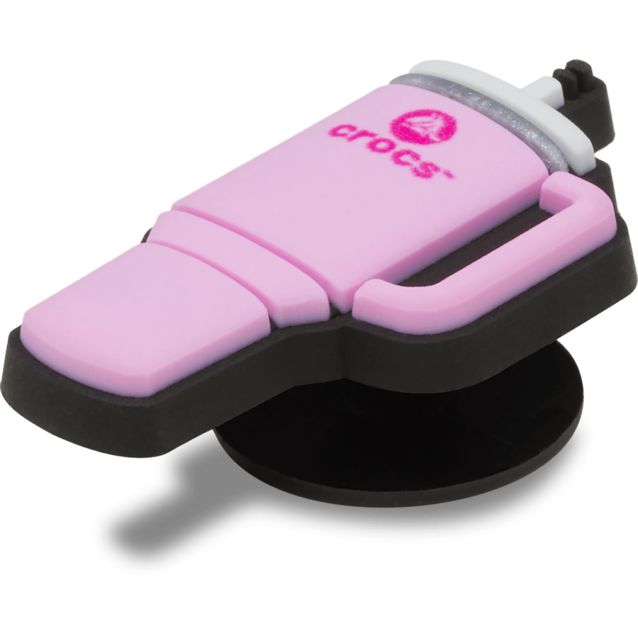 Crocs Pink Water Bottle Jibbitz™ charms | Crocs on sale