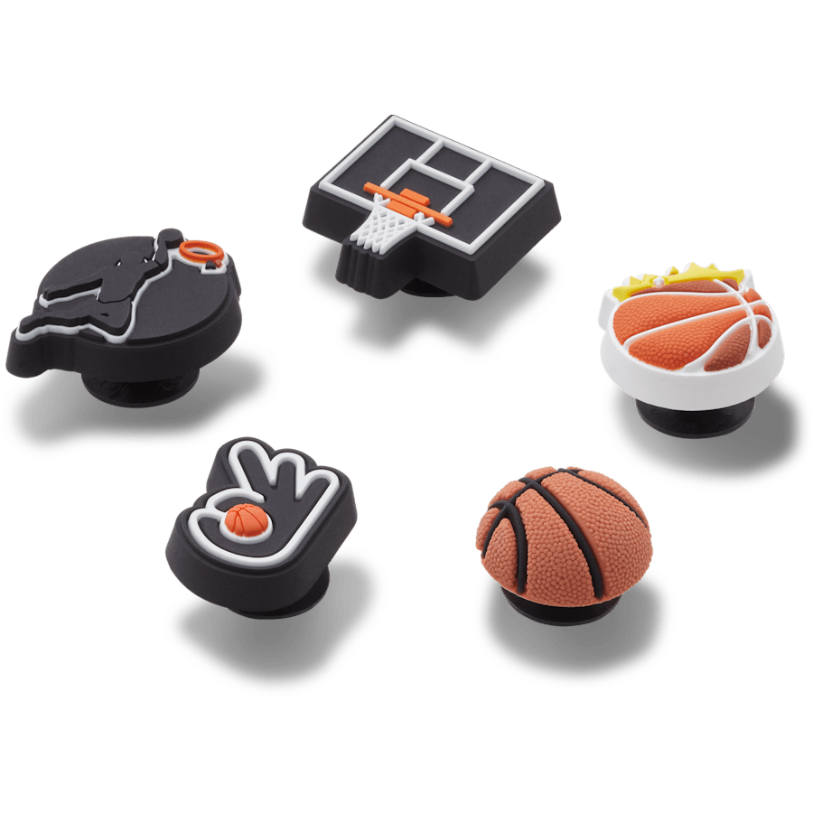 Basketball Team 5 Pack Jibbitz™ charms | Crocs outlet