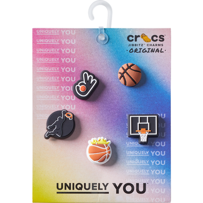 Basketball Team 5 Pack Jibbitz™ charms | Crocs outlet