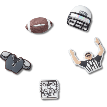 Football Team 5 Pack Jibbitz™ charms | Crocs US