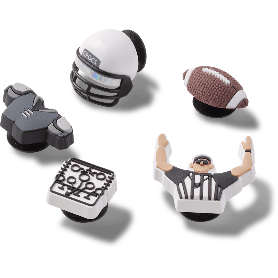 Football Team 5 Pack Jibbitz™ charms | Crocs US