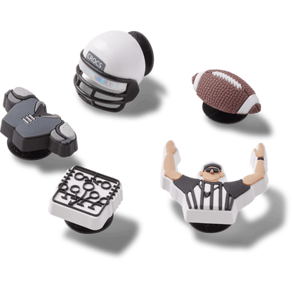 Football Team 5 Pack Jibbitz™ charms | Crocs US