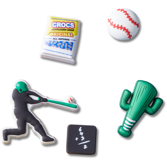 Baseball Team 5 Pack Jibbitz™ charms | Crocs discount