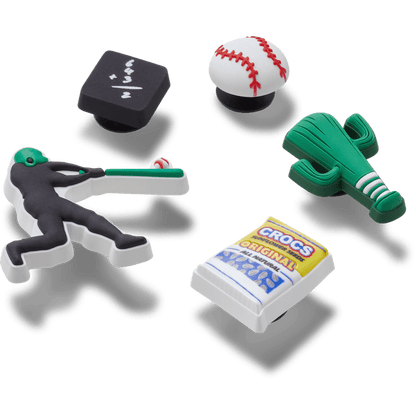 Baseball Team 5 Pack Jibbitz™ charms | Crocs discount