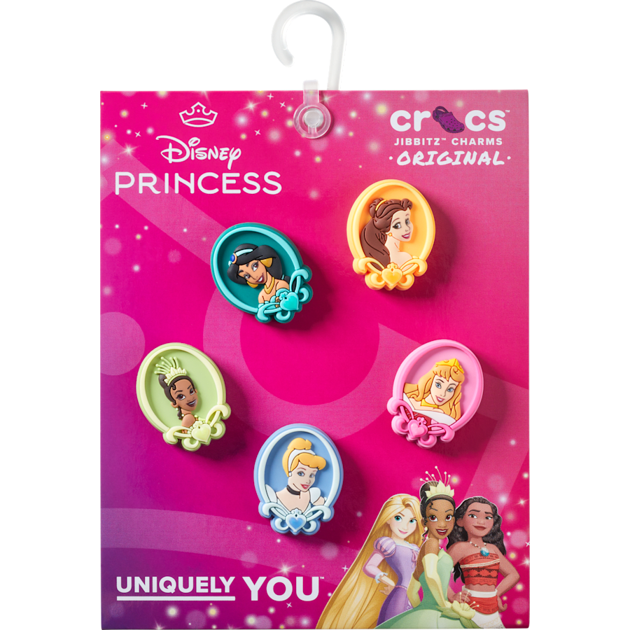 Disney Princess 5 Pack Jibbitz™ charms | Crocs online
