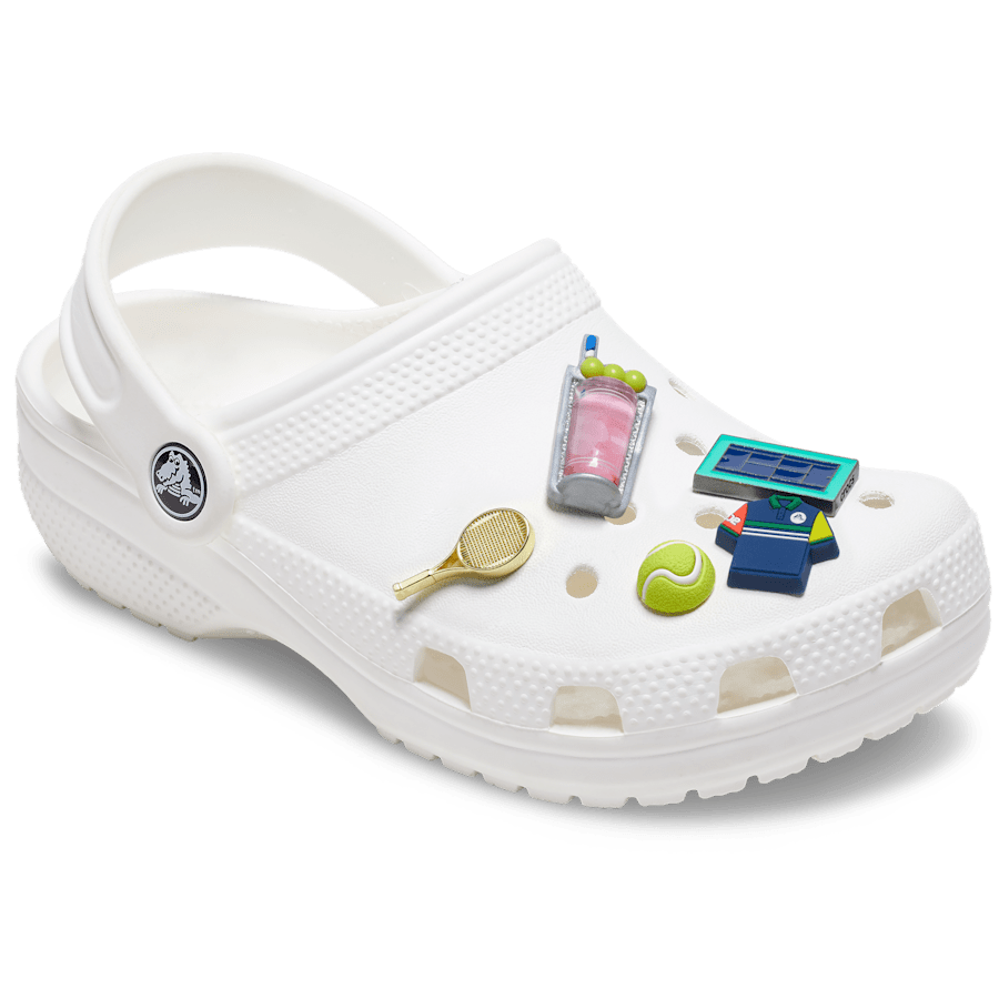 Day at The Tennis Court 5 Pack Jibbitz™ charms | Crocs for sale