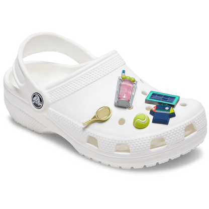 Day at The Tennis Court 5 Pack Jibbitz™ charms | Crocs for sale