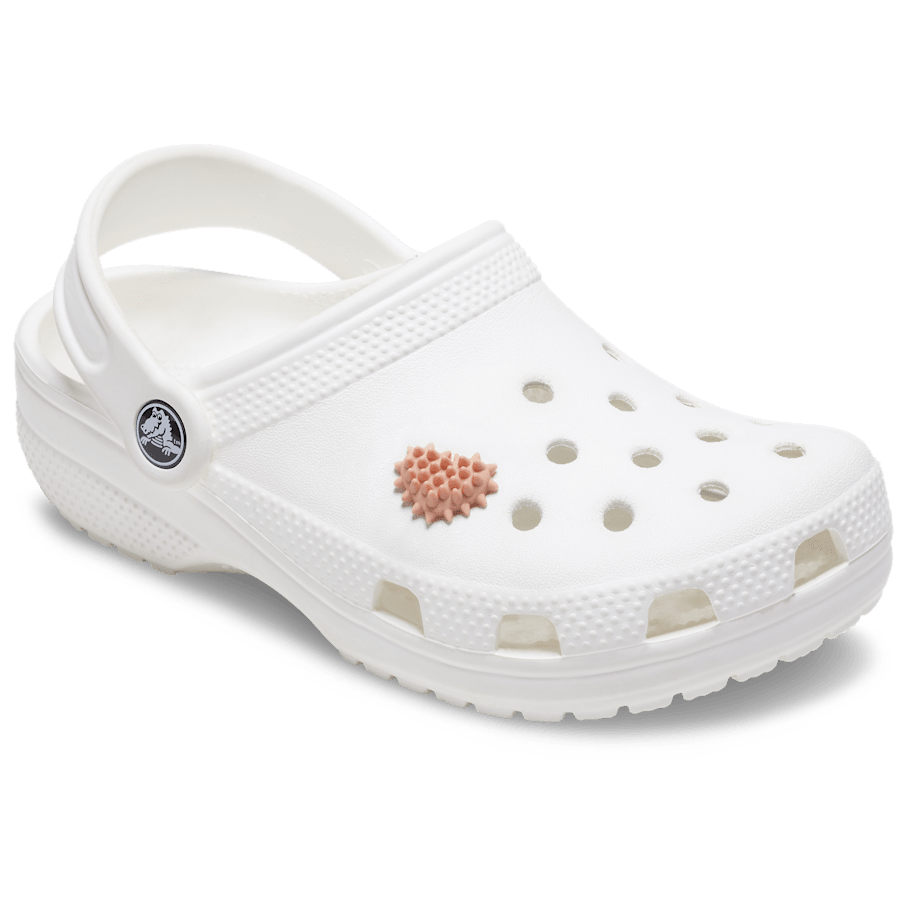 Spike Light Pink Heart Jibbitz™ charms | Crocs sale