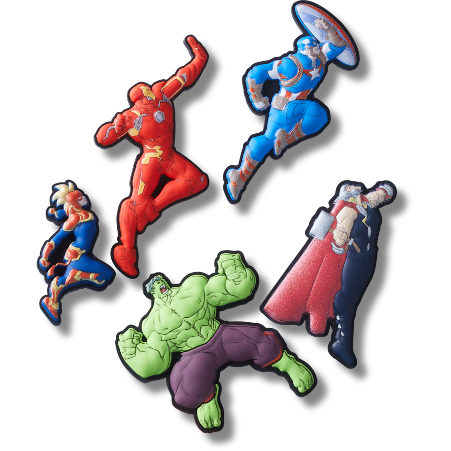 Avengers Heroes 5PCk Jibbitz™ charms | Crocs US