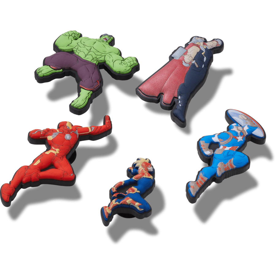 Avengers Heroes 5PCk Jibbitz™ charms | Crocs US