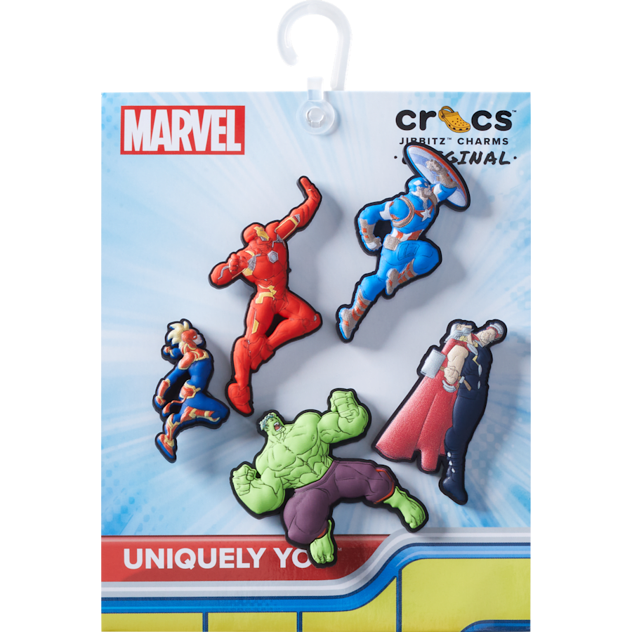 Avengers Heroes 5PCk Jibbitz™ charms | Crocs US