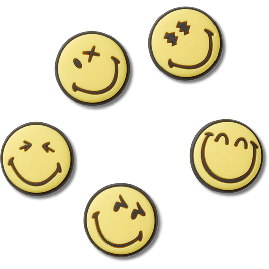 Smileyworld 5Pck Jibbitz™ charms | Crocs on sale