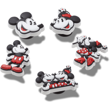 Mickey and Minnie PVC 5 Pack Jibbitz™ charms | Crocs for sale
