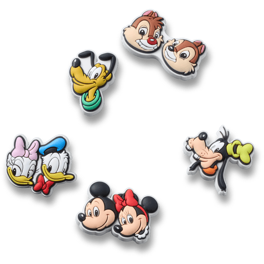 Mickey and Friends PVC 5 Pack Jibbitz™ charms | Crocs online