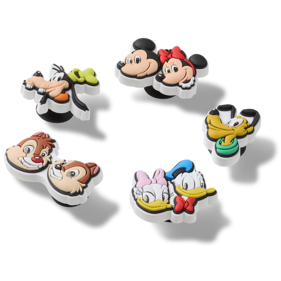 Mickey and Friends PVC 5 Pack Jibbitz™ charms | Crocs online