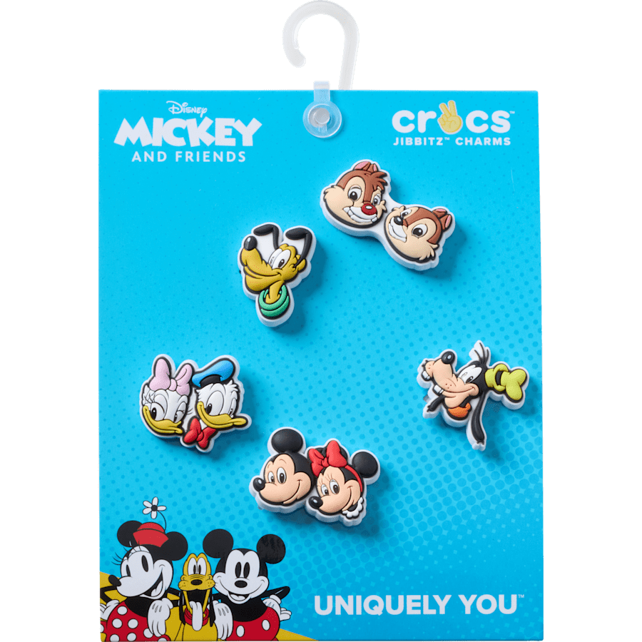 Mickey and Friends PVC 5 Pack Jibbitz™ charms | Crocs online