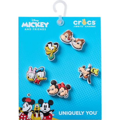 Mickey and Friends PVC 5 Pack Jibbitz™ charms | Crocs online