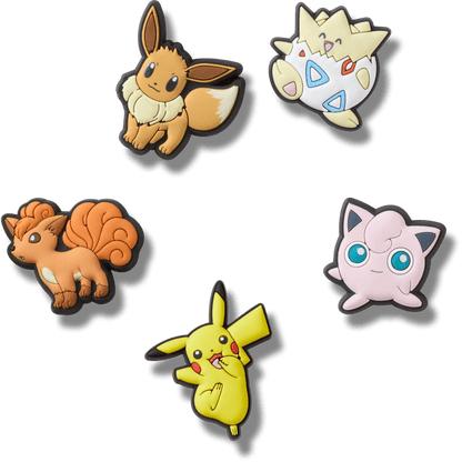 Pokemon Character 5 Pck Jibbitz™ charms | Crocs discount