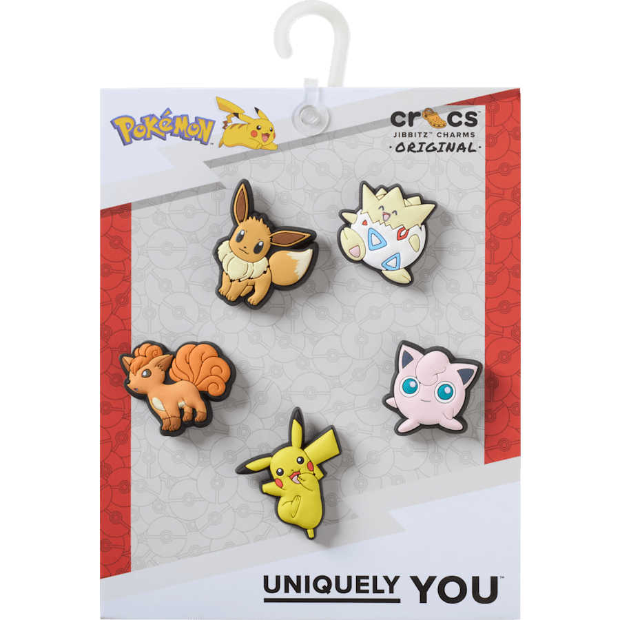 Pokemon Character 5 Pck Jibbitz™ charms | Crocs discount