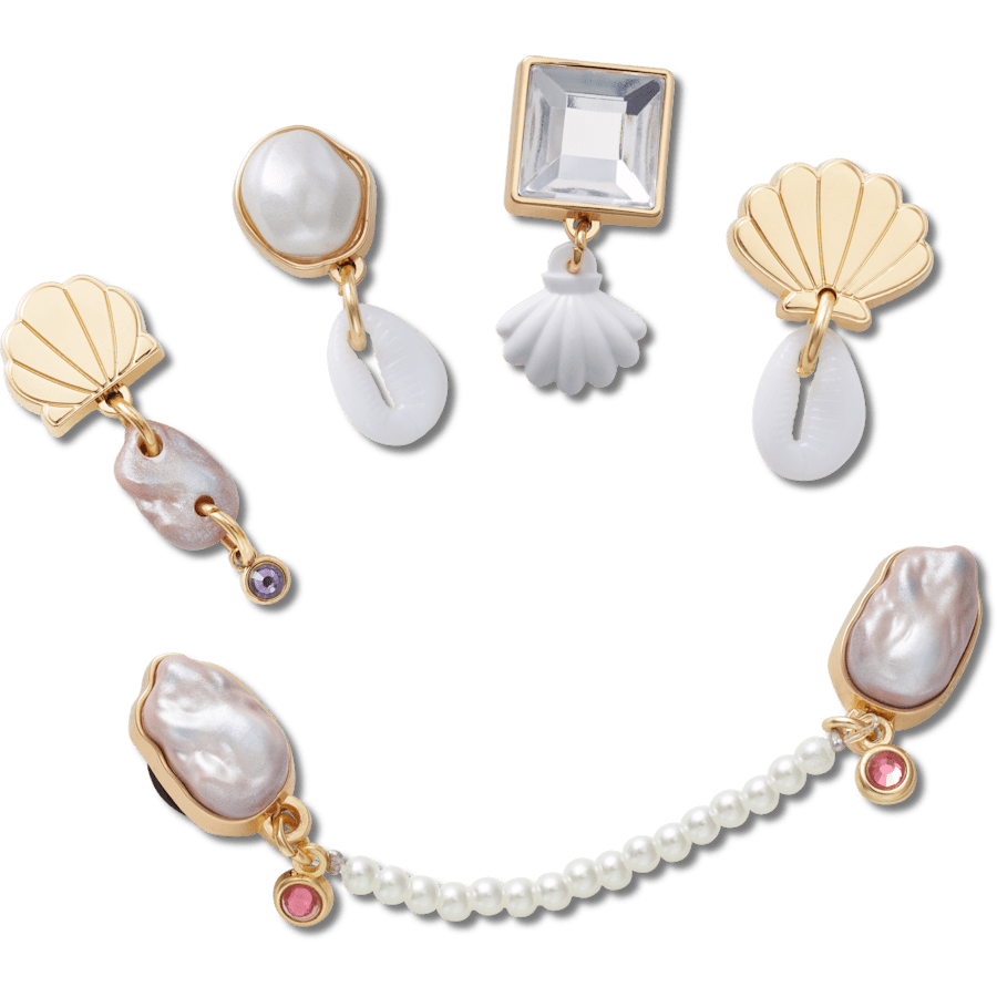 Elevated Pearl 5 Pack Jibbitz™ charms | Crocs online