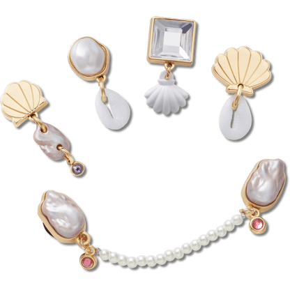 Elevated Pearl 5 Pack Jibbitz™ charms | Crocs online
