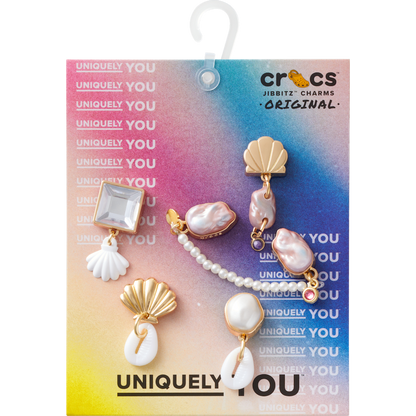 Elevated Pearl 5 Pack Jibbitz™ charms | Crocs online