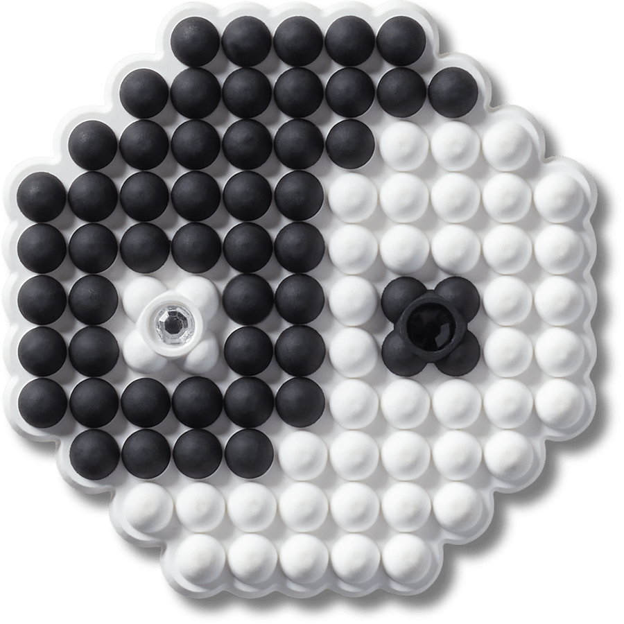 Beaded Ying and Yang Jibbitz™ charms | Crocs US
